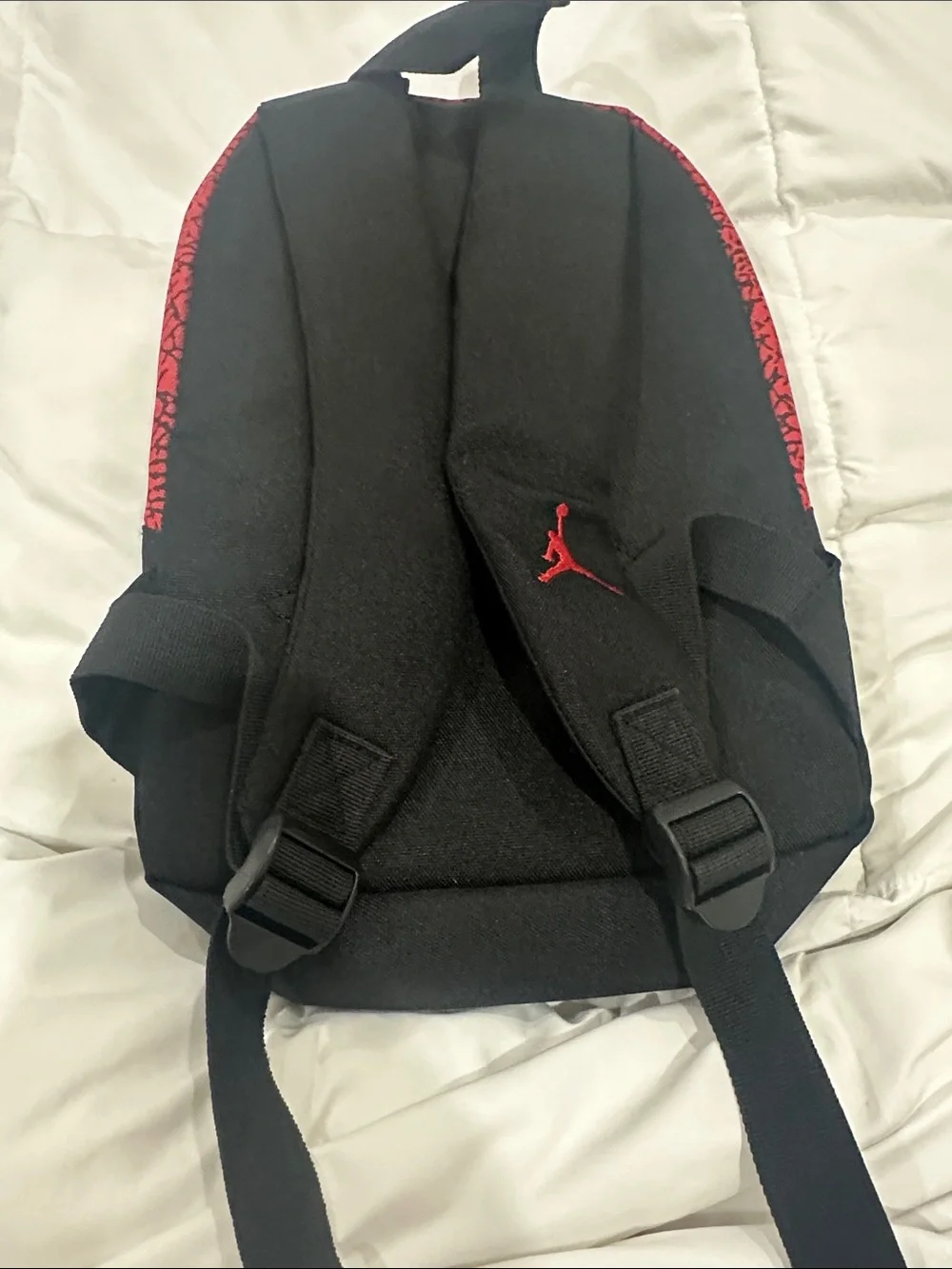 Jordan Red and Black Men's Backpack